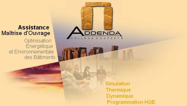 Programmation HQE et missions d'optimisation �nerg�tique et environnementale des b�timents, Simulation Thermique Dynamique